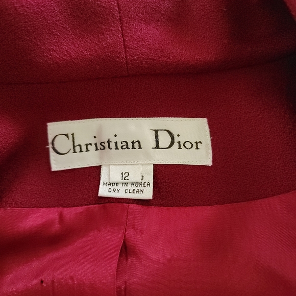 Vintage Christian Dior Wool Blazer - Picture 14 of 15